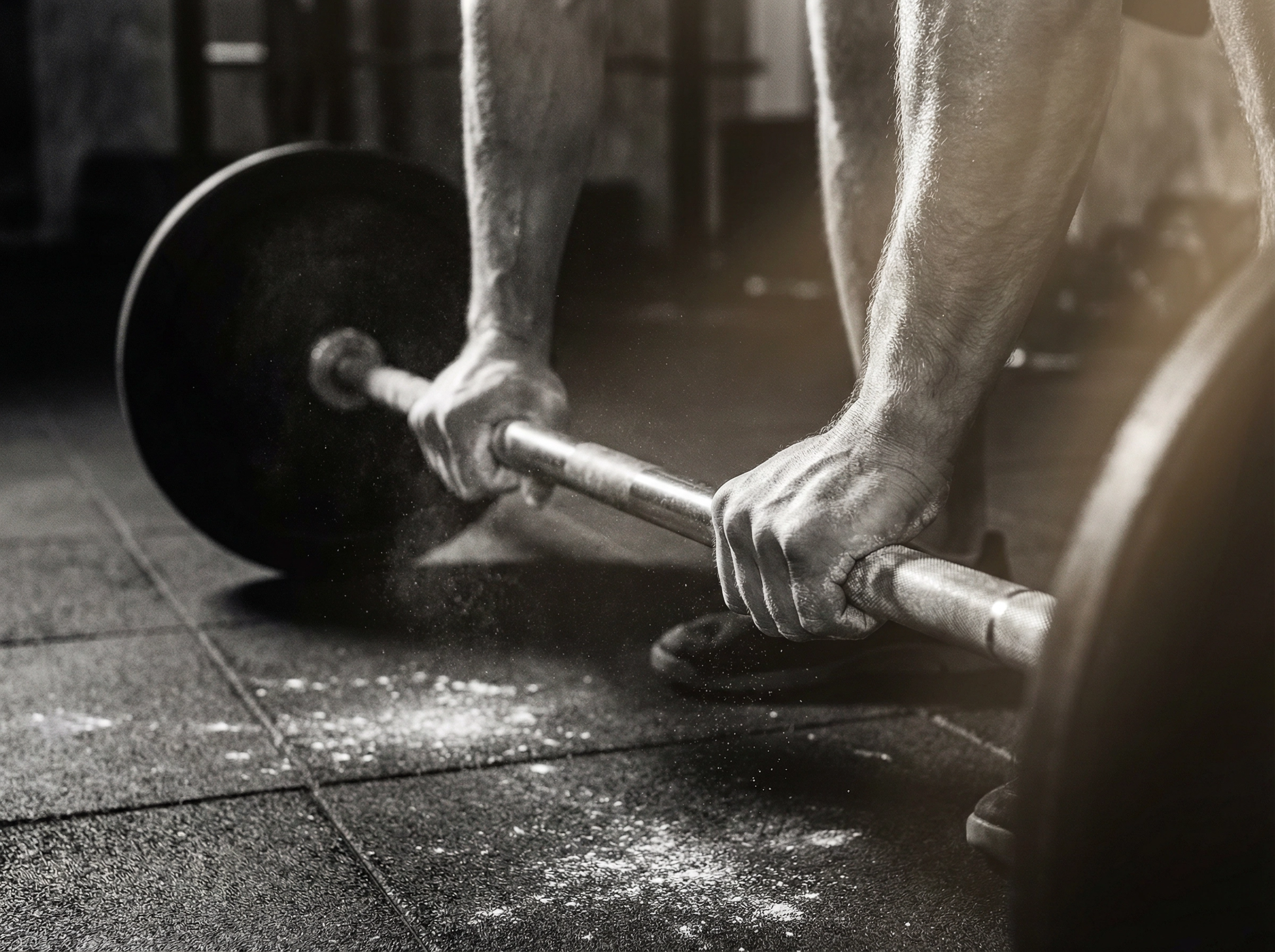 Langhantel und Gewichte für Muskelaufbau bei Fitness Hagenberg
